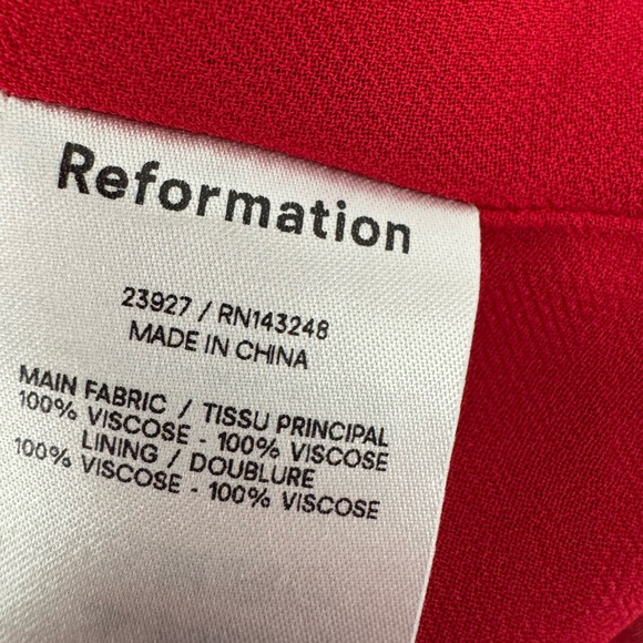 NWOT Reformation Cammi Dress in Cassia - Sz 10 - Picture 4 of 10